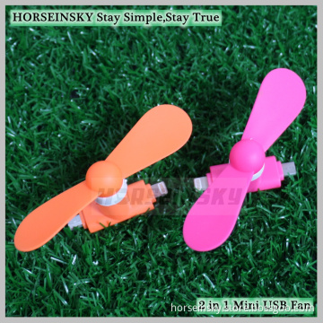 Customized T-Type Cell Phone Fan 5V USB Fan USB Personal Fans for iPhone and Android